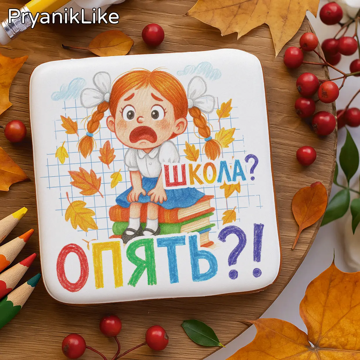 (2025) Рисунок цветными карандашами